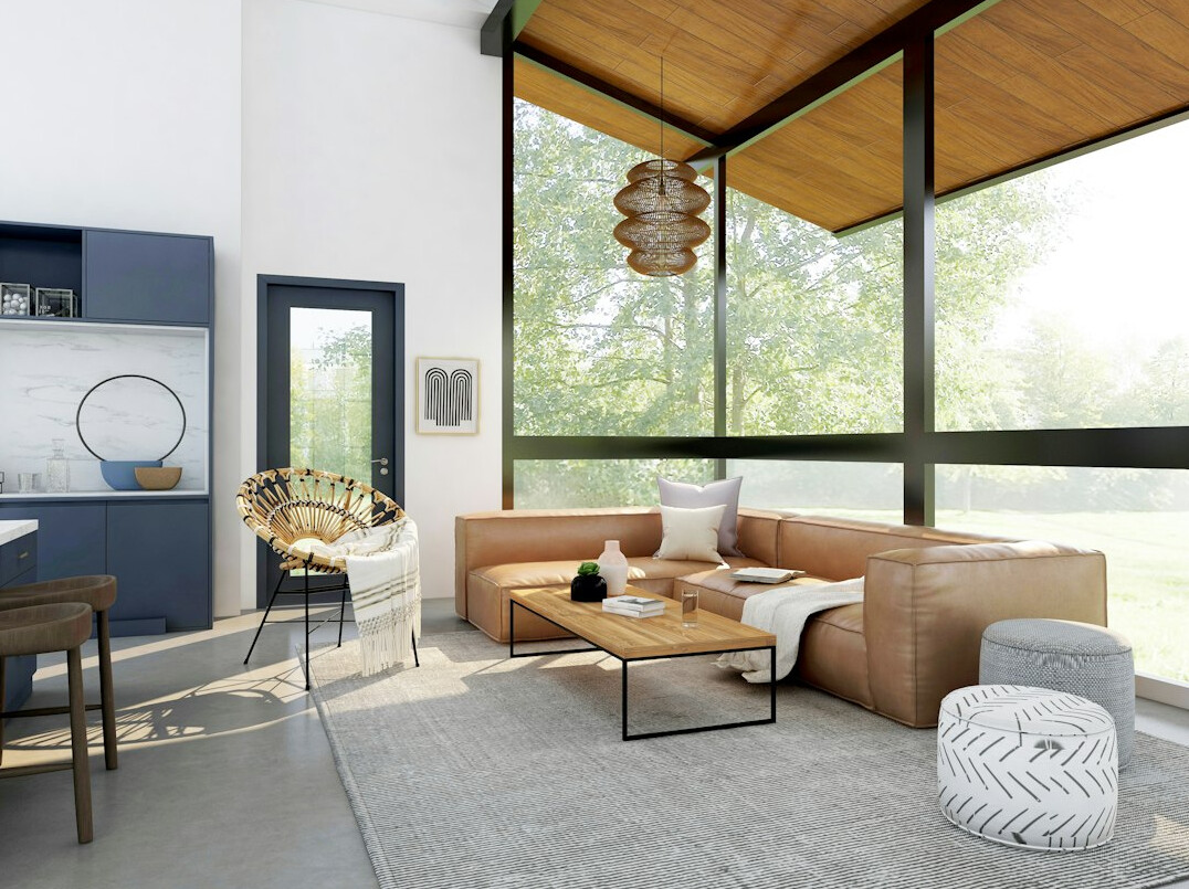 bohemian living room