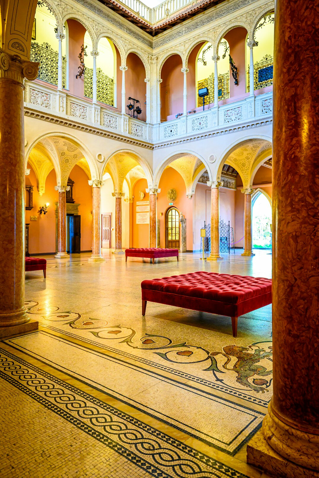 european luxury villa interior