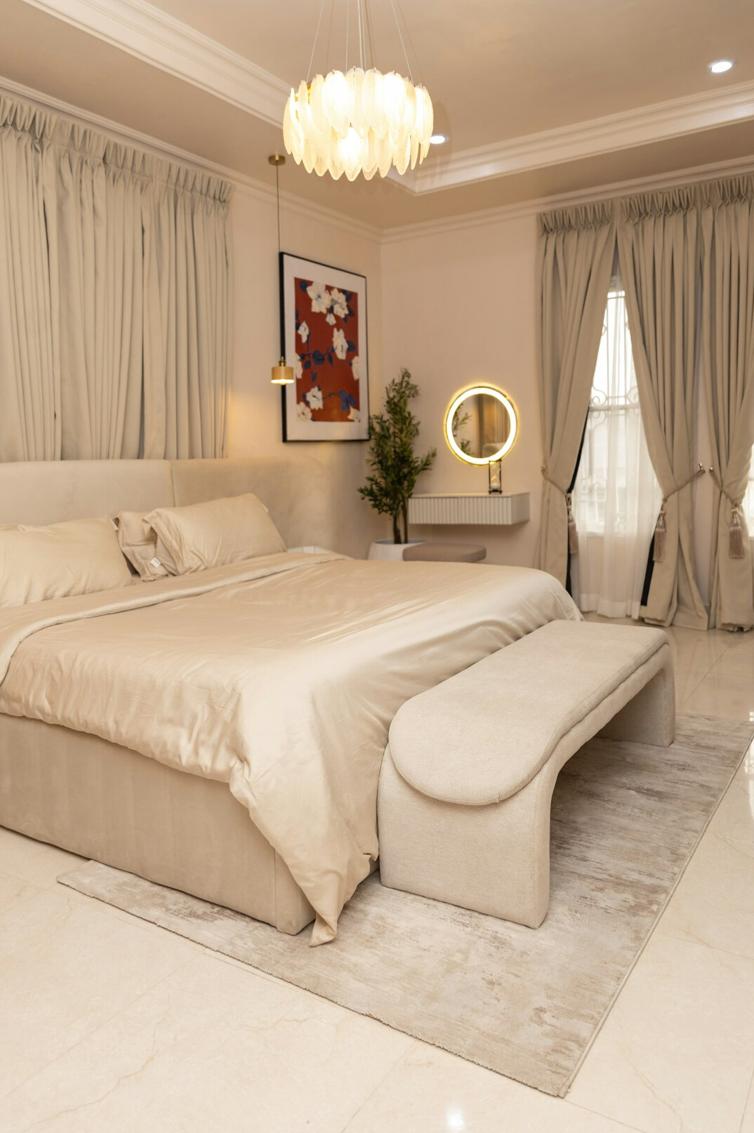 luxury bedroom decor