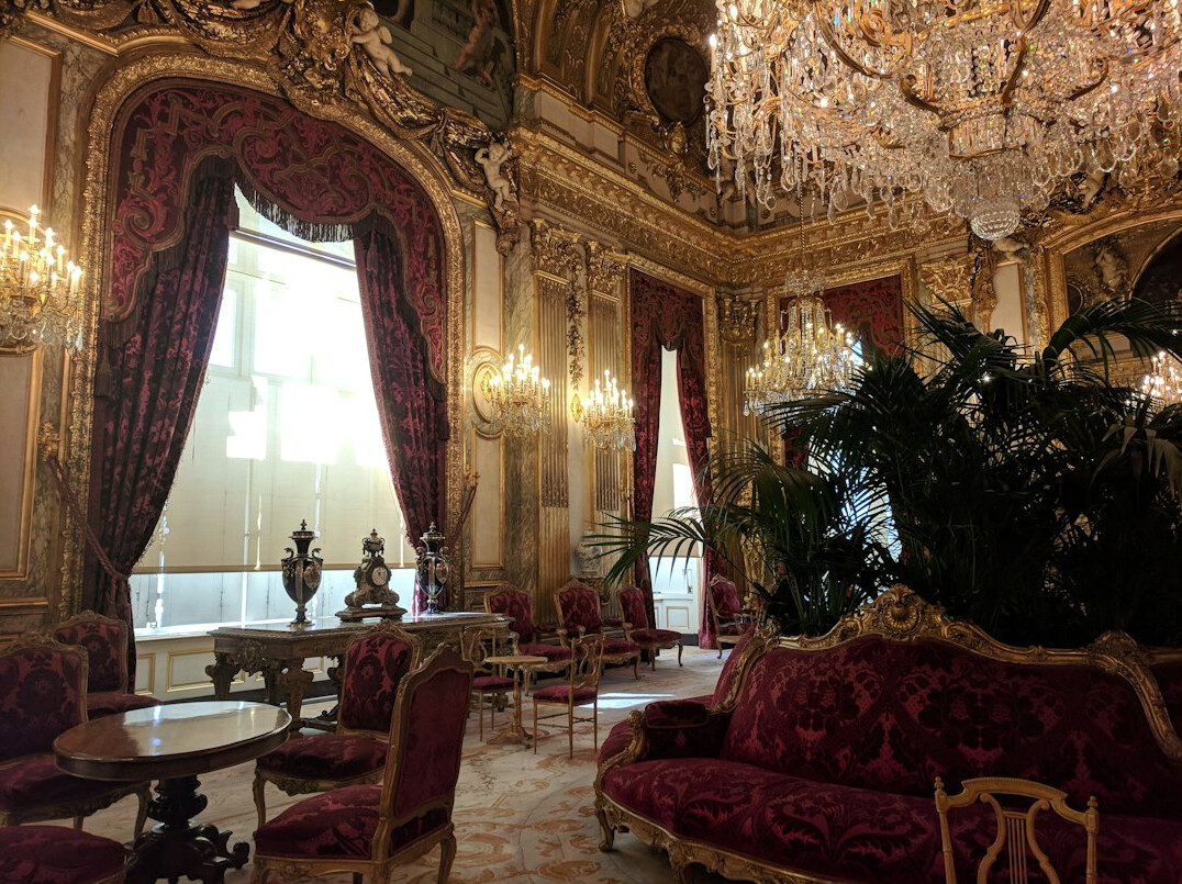 french chateau interior